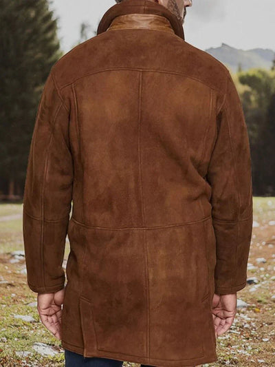 Vintage Wildlederjacke mit Fleecefutter für Herren Albert