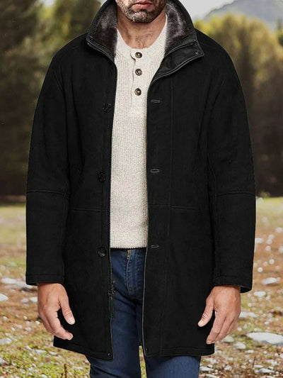 Vintage Wildlederjacke mit Fleecefutter für Herren Albert