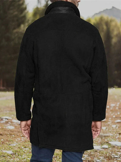 Vintage Wildlederjacke mit Fleecefutter für Herren Albert