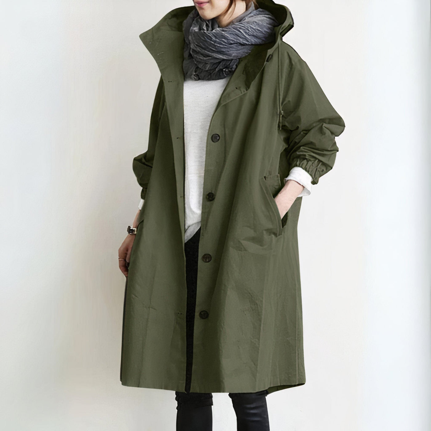 Carla® | Stilvoller wasserdichter Trenchcoat