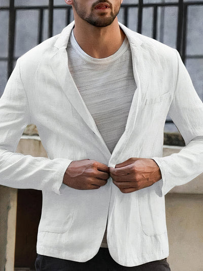 Moderne Leinenjacke für Herren Alonso