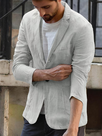 Moderne Leinenjacke für Herren Alonso