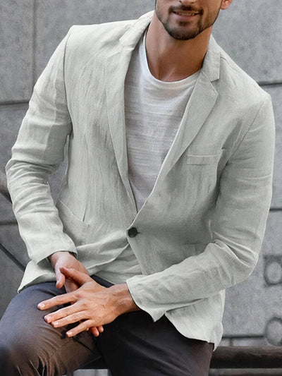 Moderne Leinenjacke für Herren Alonso