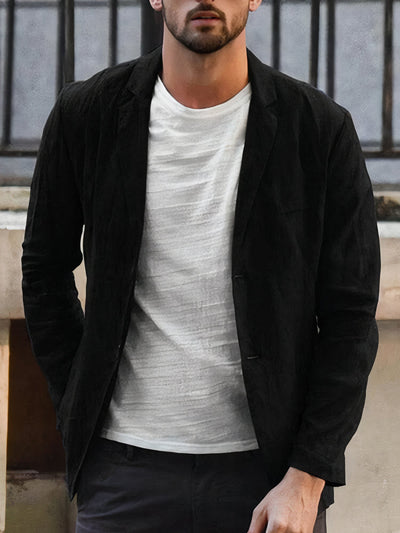 Moderne Leinenjacke für Herren Alonso