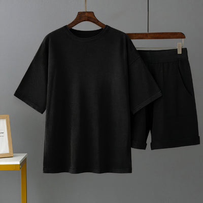 Trendiges Hemd & Shorts Set für Herren Aran