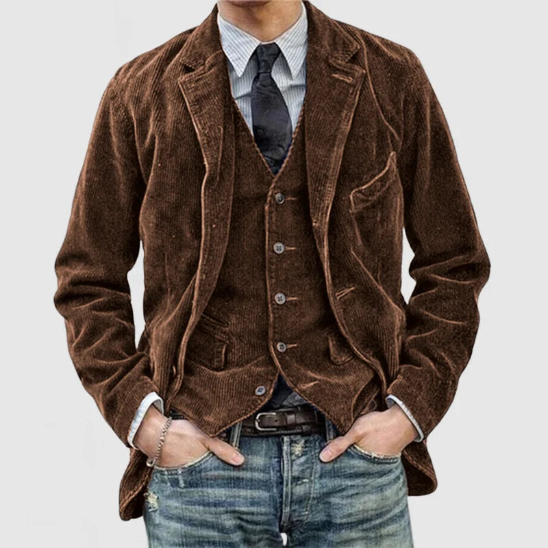 Vintage Blazer und Weste für Herren Adam