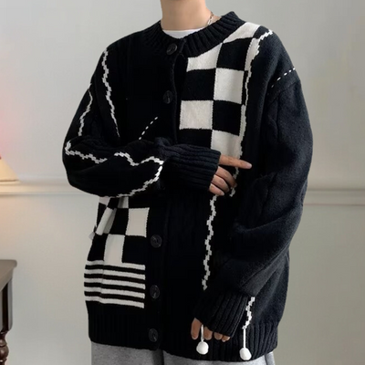 Stilvolle Strickjacke für Herren