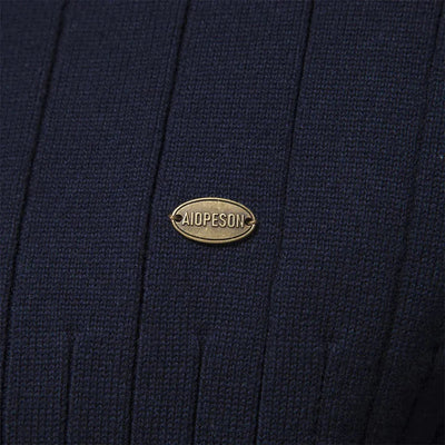 Neuer Herbst Zip Pullover für Herren Aiopeson