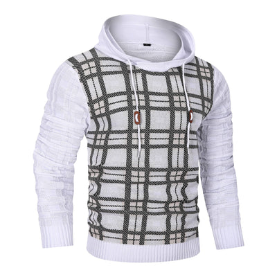 Lässiger Pullover mit Kapuze für Herren