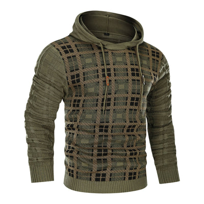 Lässiger Pullover mit Kapuze für Herren