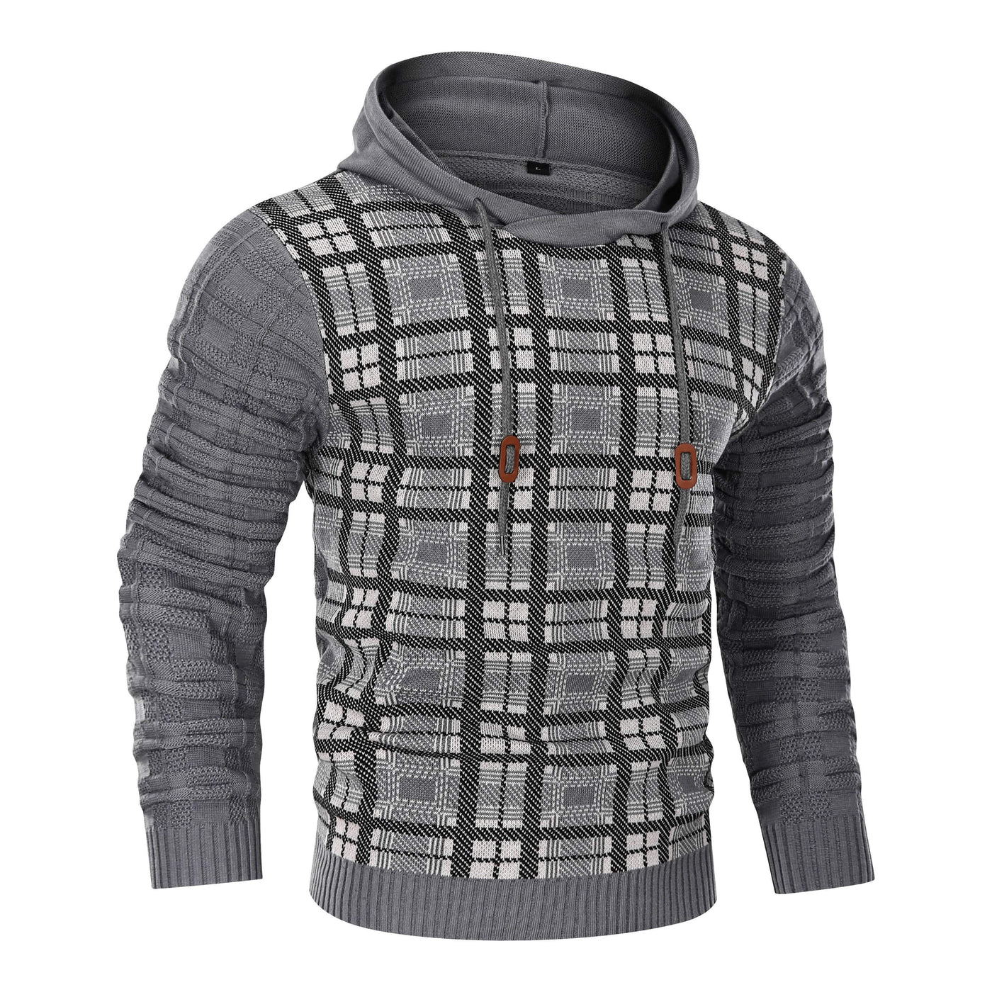 Lässiger Pullover mit Kapuze für Herren
