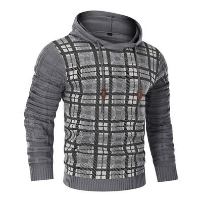 Lässiger Pullover mit Kapuze für Herren
