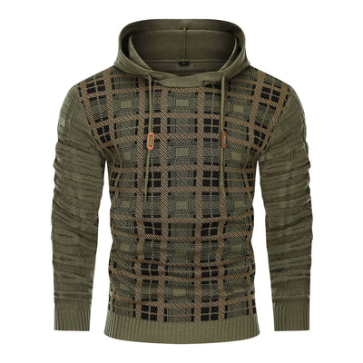 Lässiger Pullover mit Kapuze für Herren