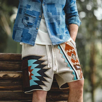 Ruud - Shorts mit Tribal-Druck