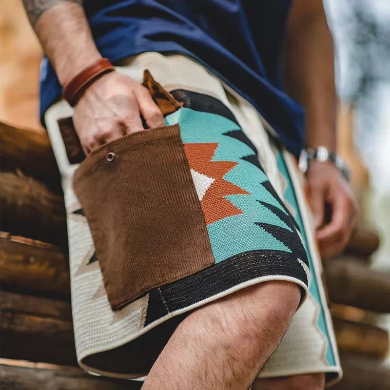 Ruud - Shorts mit Tribal-Druck