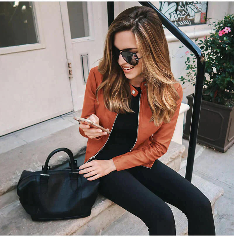 Vesper® | Italienische Lederjacke