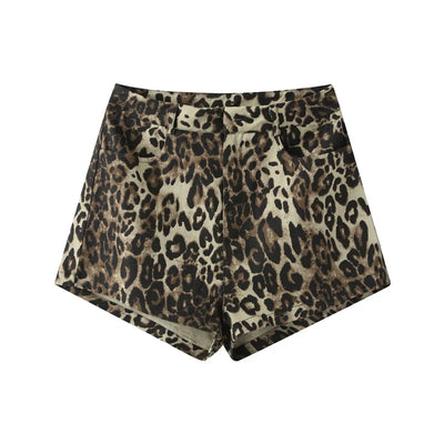 Tinny - Trendige Shorts mit Leopardenmuster