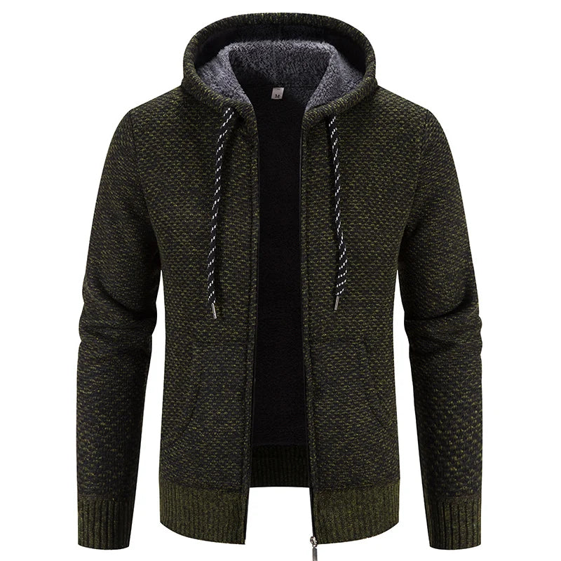 Komfortable Strickjacke für Herren Han