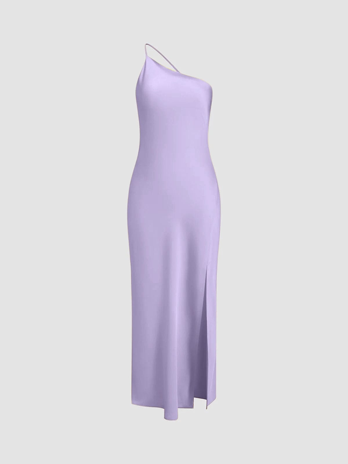 Leonie | Rückenfrei Satin Maxikleid mit zarten Spaghettiträgern – Eleganz & Glamour