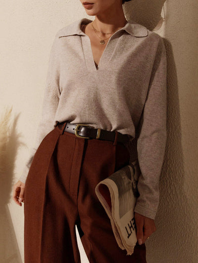 Brisa® | Lässiger Pullover mit Kragen