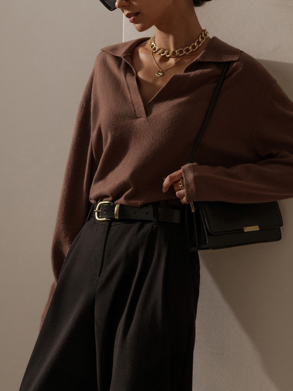 Brisa® | Lässiger Pullover mit Kragen