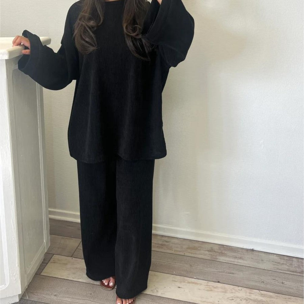 Joni | Herbst Winter Zweiteiliges Set