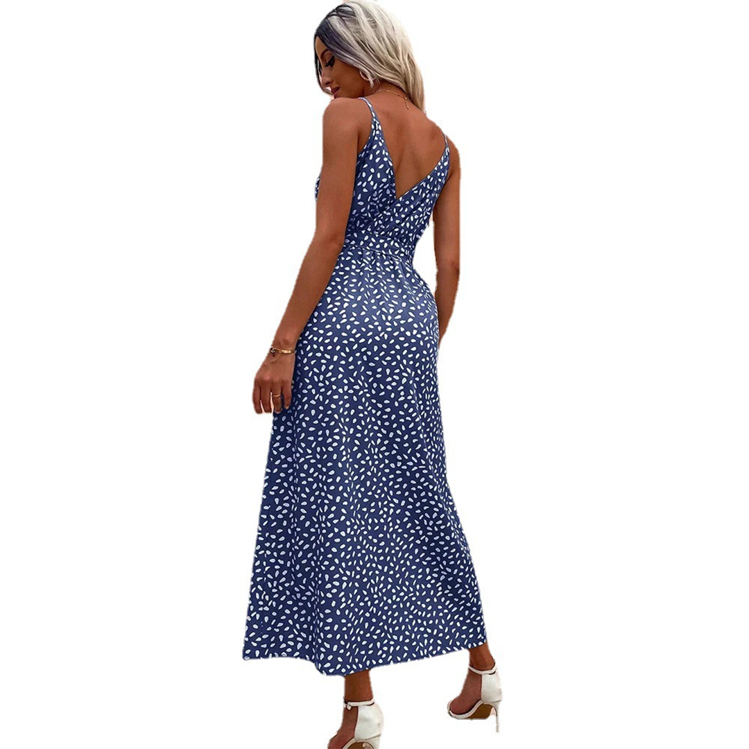 Schickes Maxikleid mit Schlitz Crystal