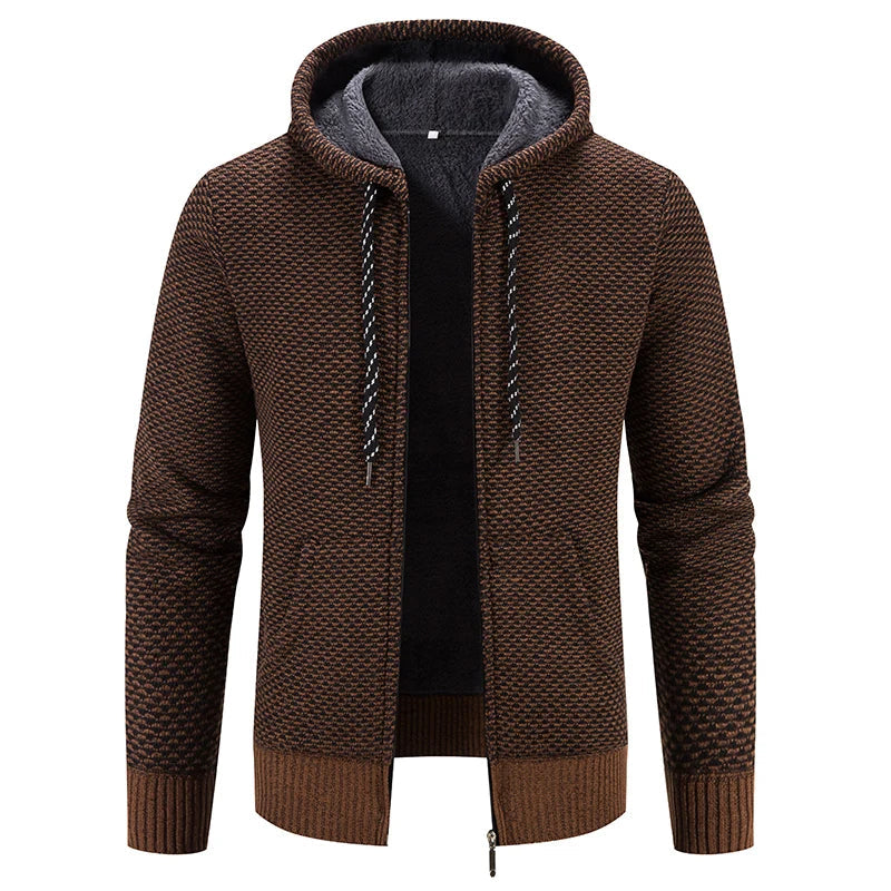 Komfortable Strickjacke für Herren Han