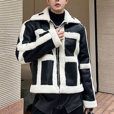 Stylische Lederjacke für Herren