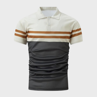 Elegantes Gestreiftes Poloshirt für Herren Jako