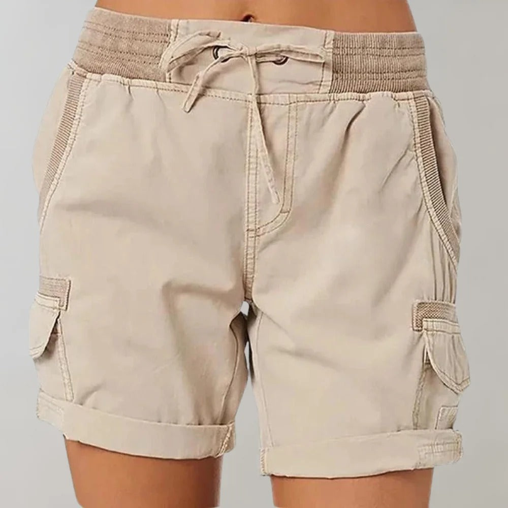 Annelies - Hochtaillierte Shorts für Frauen