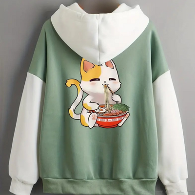 Bequemer Pullover mit Kapuze für Herren
