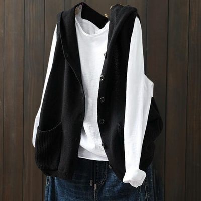 Locker Gestrickte Strickjacke für Damen