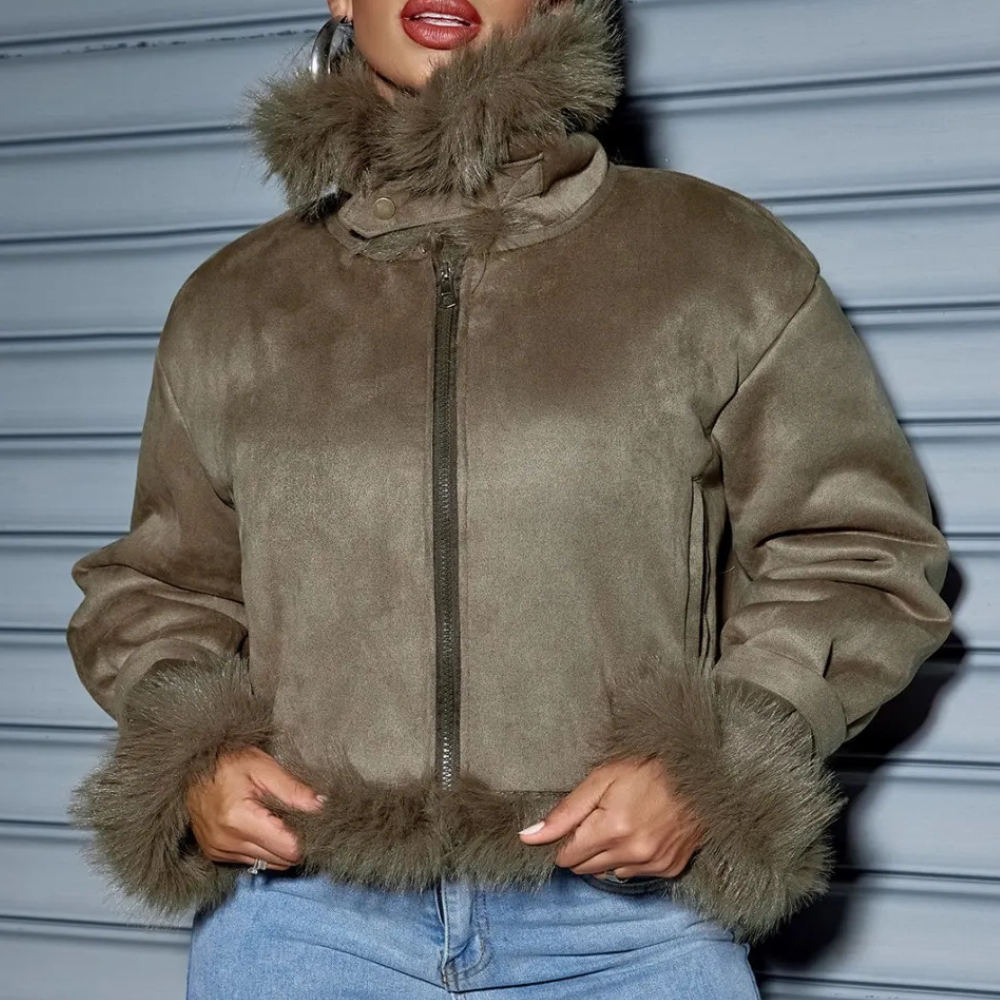 Warme Winterjacke für Damen