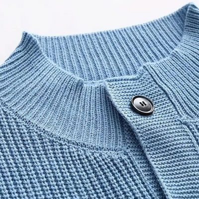 Warme Winterstrickjacke für Herren