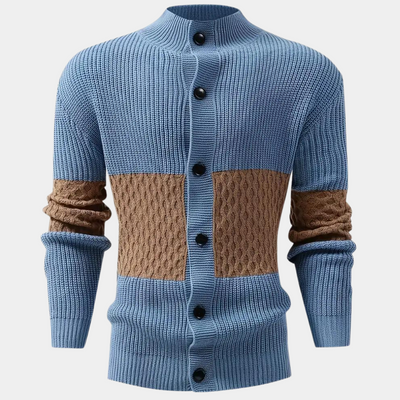 Warme Winterstrickjacke für Herren