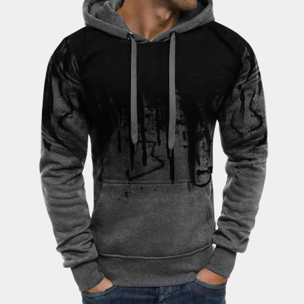 Moderner Pullover mit Kapuze für Herren