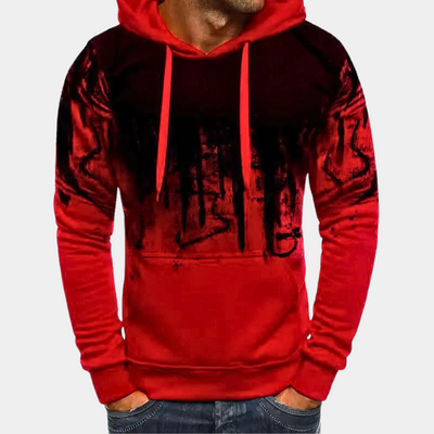 Moderner Pullover mit Kapuze für Herren