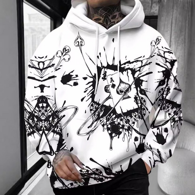 Stylischer Pullover mit Kapuze für Herren