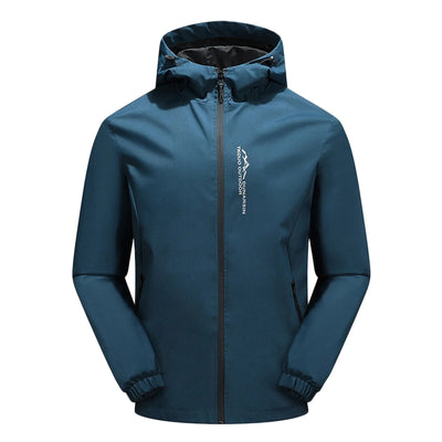 Caden Wasserdichter Windbreaker mit Kapuze