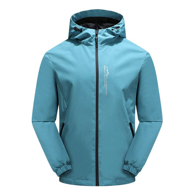 Caden Wasserdichter Windbreaker mit Kapuze