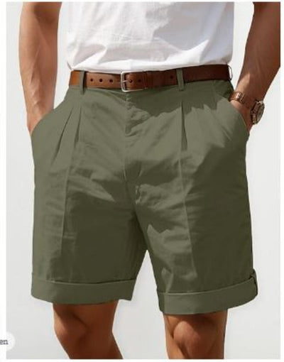 Mario - Herren Sommer Leinen Shorts
