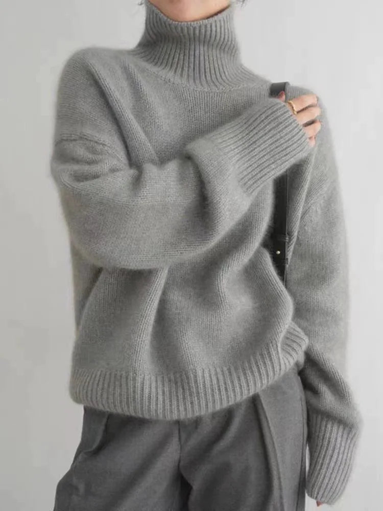 Alba® | Rollkragenpullover aus Wolle