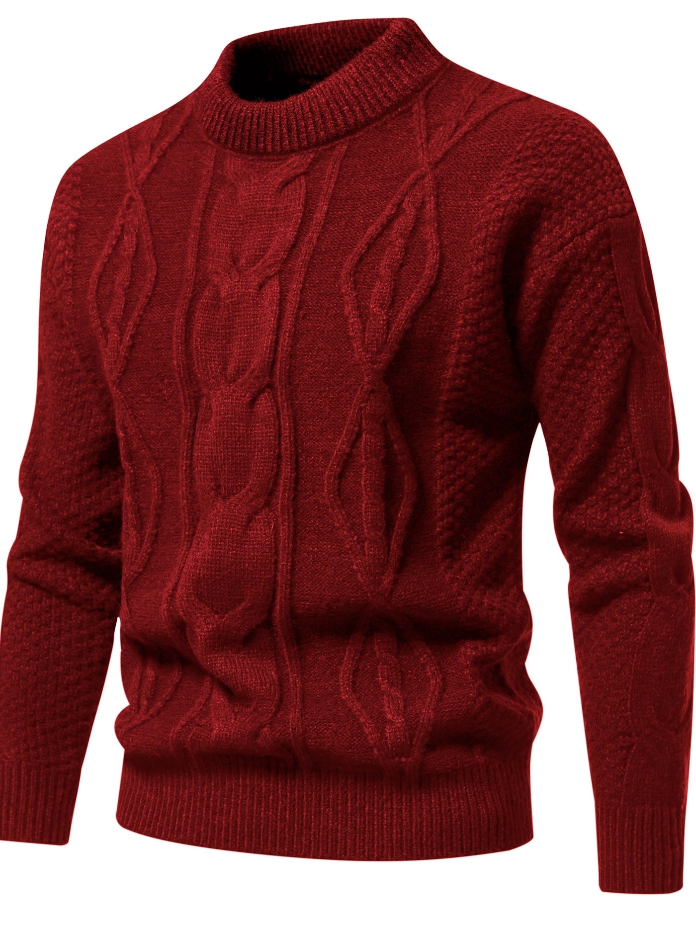 Bequemer Strickpullover für Herren