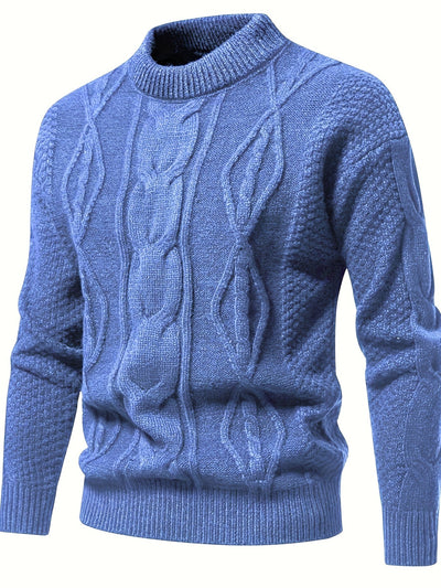 Bequemer Strickpullover für Herren