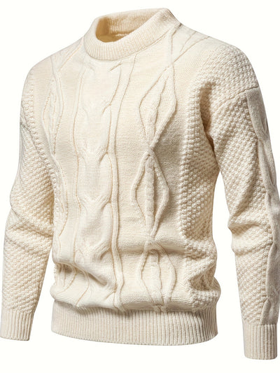 Bequemer Strickpullover für Herren