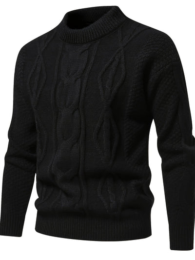 Bequemer Strickpullover für Herren