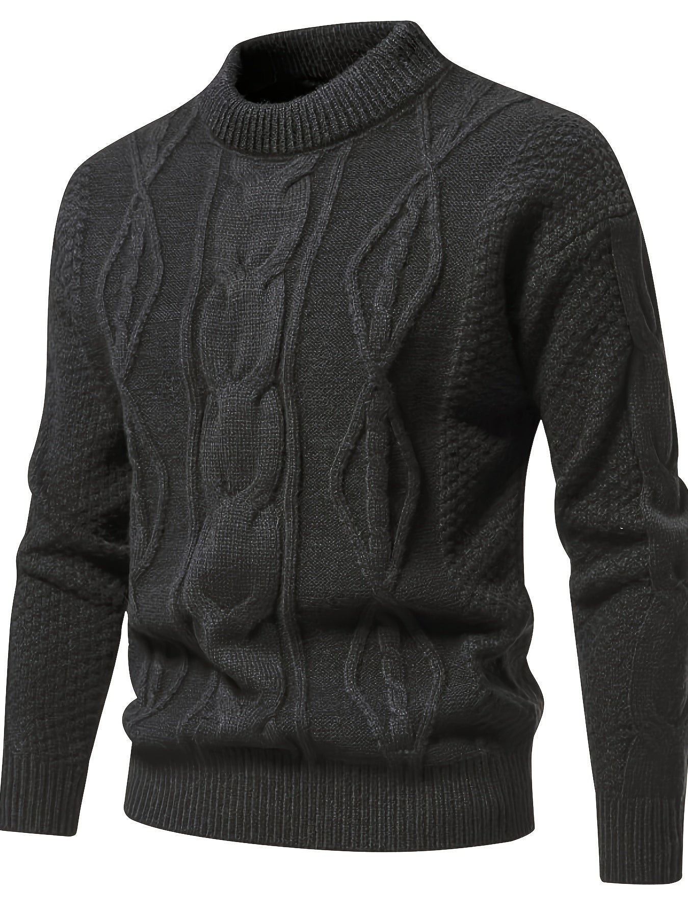 Bequemer Strickpullover für Herren