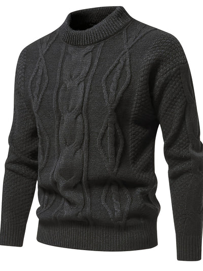 Bequemer Strickpullover für Herren