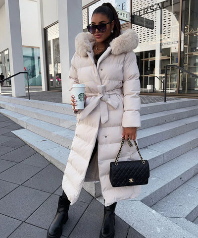 Quiana® | Langer Wintermantel
